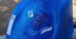 BikeLid Labeling Plastic Bike Parking With Mold In Graphics, labels for plastics
